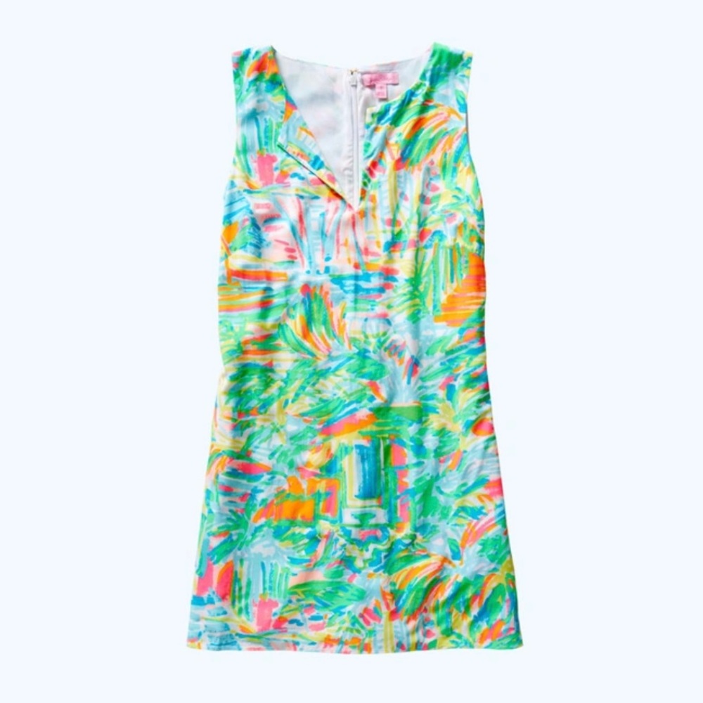 Lilly Pulitzer Tanya Romper Size 0 Multi Sea Salt and Sun Print Summer Jumpsuit